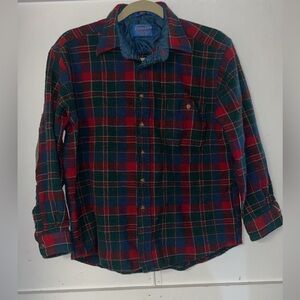 Youth Vintage Pendleton Button up Size Large